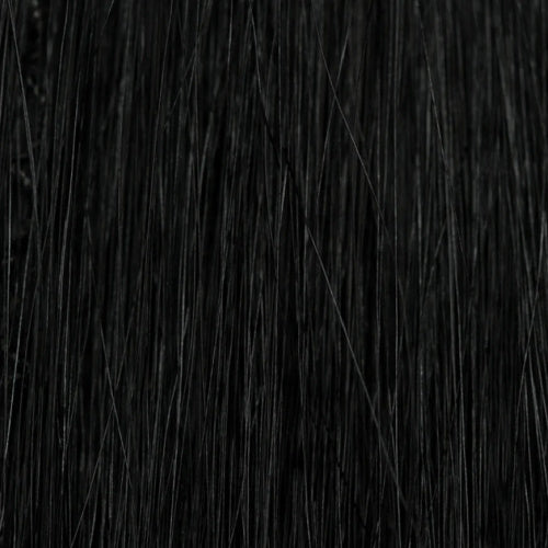 Color Jet black seamless I-tip