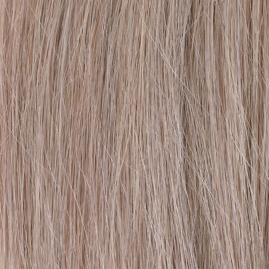 Color Silver ash blonde seamless I-tip