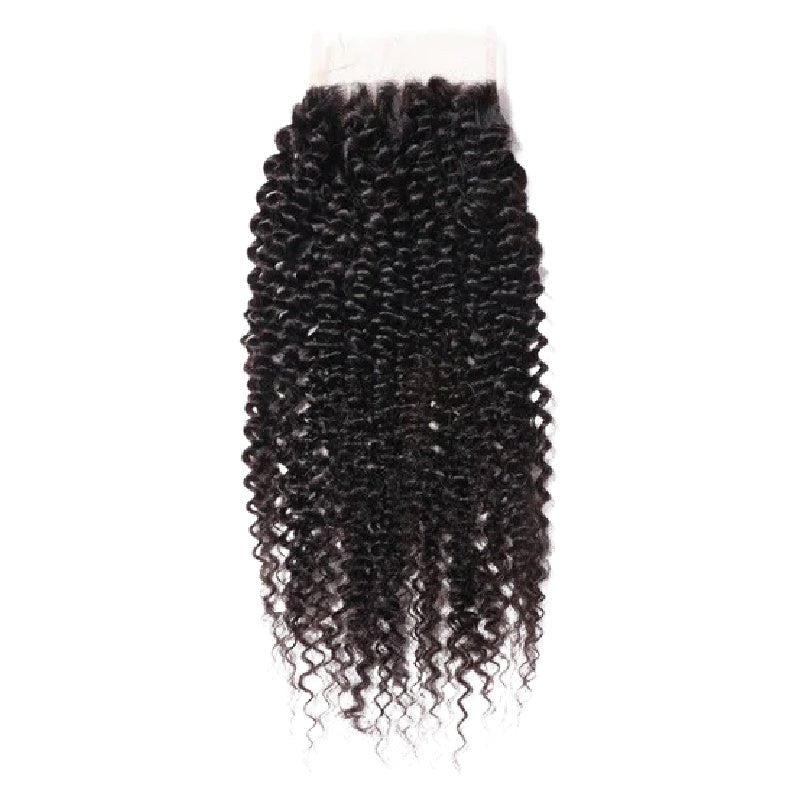 Afro kinky curly lace closure to match perfectly with the SL Raw Afro Kinky Curly Weft hair extensions. Perfect for protective styles