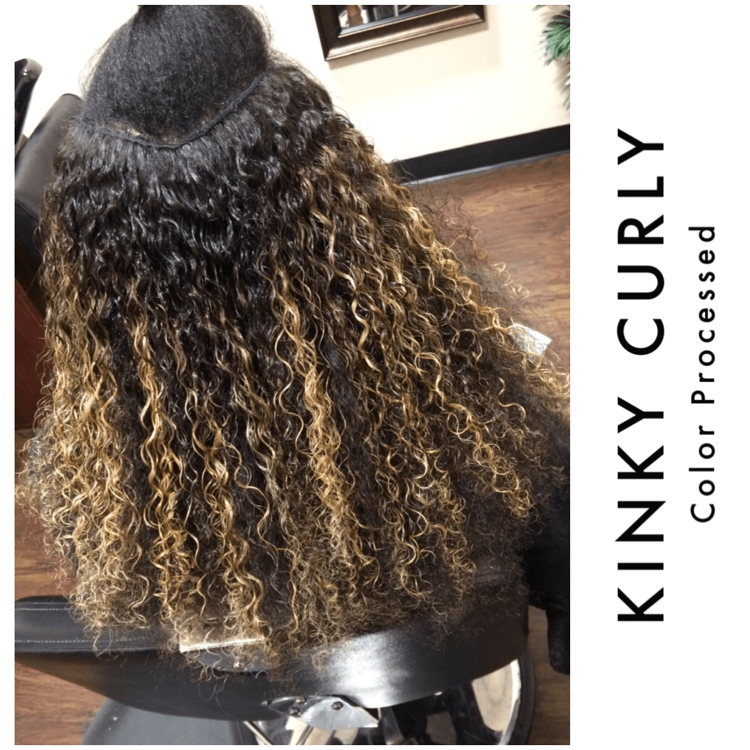 18 Inch Kinky Curly Hair Weft