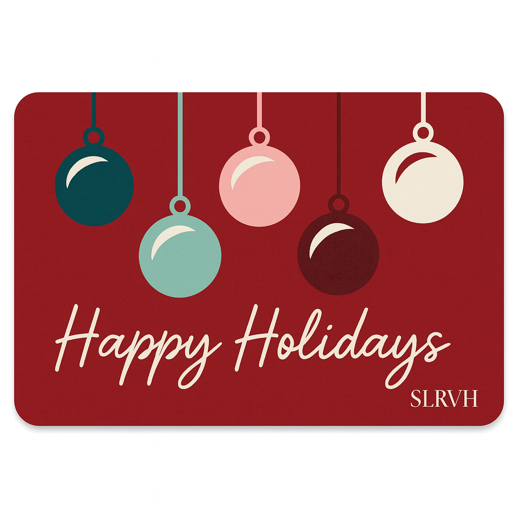 Happy Holidays Gift Card by SL Raw Virgin Hair