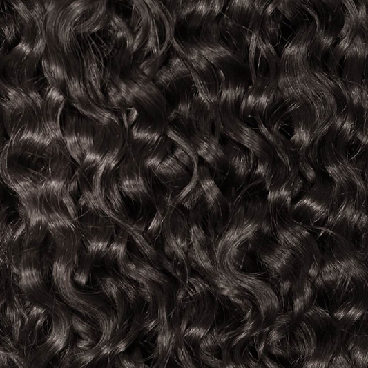Kinky Curly Hair Extension Texture swatch for 3C-4A hair types