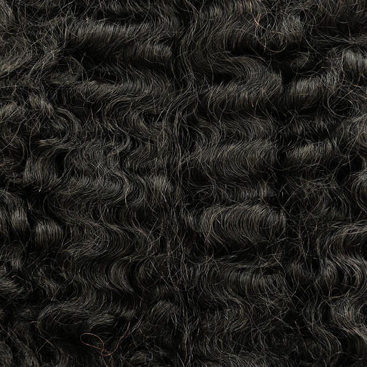 Raw BurmeseCurly 3A-3B Hair Texture Swatch - SL Raw vIrgin Hair