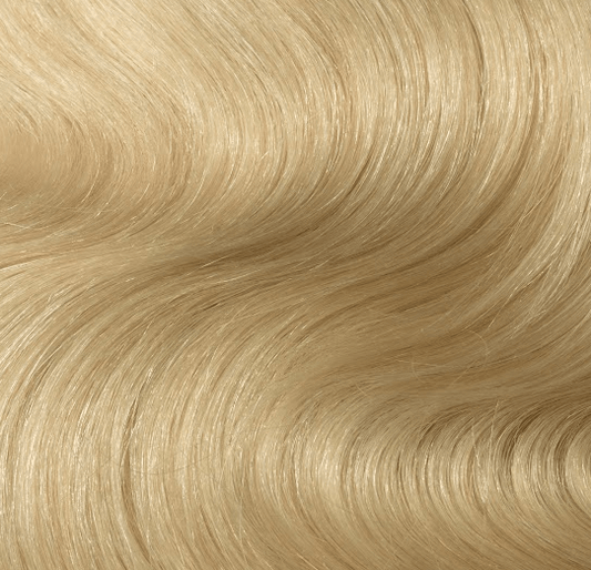 Trama de cabello rubio ondulado para texturas 1C-2A