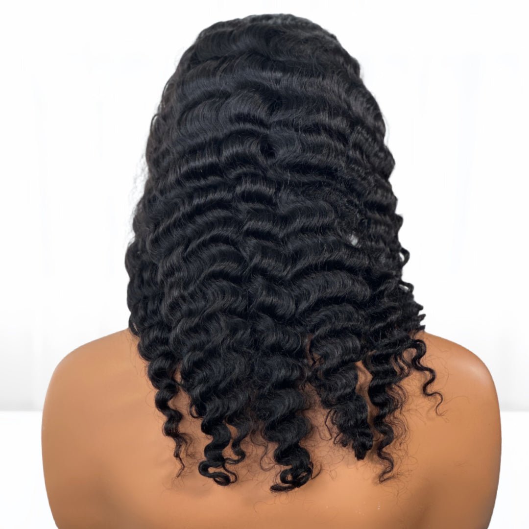 SLRVH back display pf deep wave u-part wig