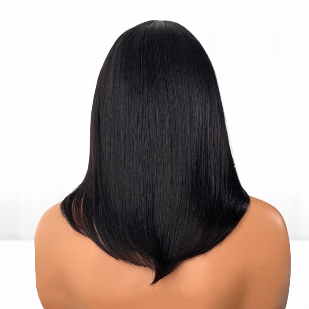 Short Hair Bob Wig with Bangs