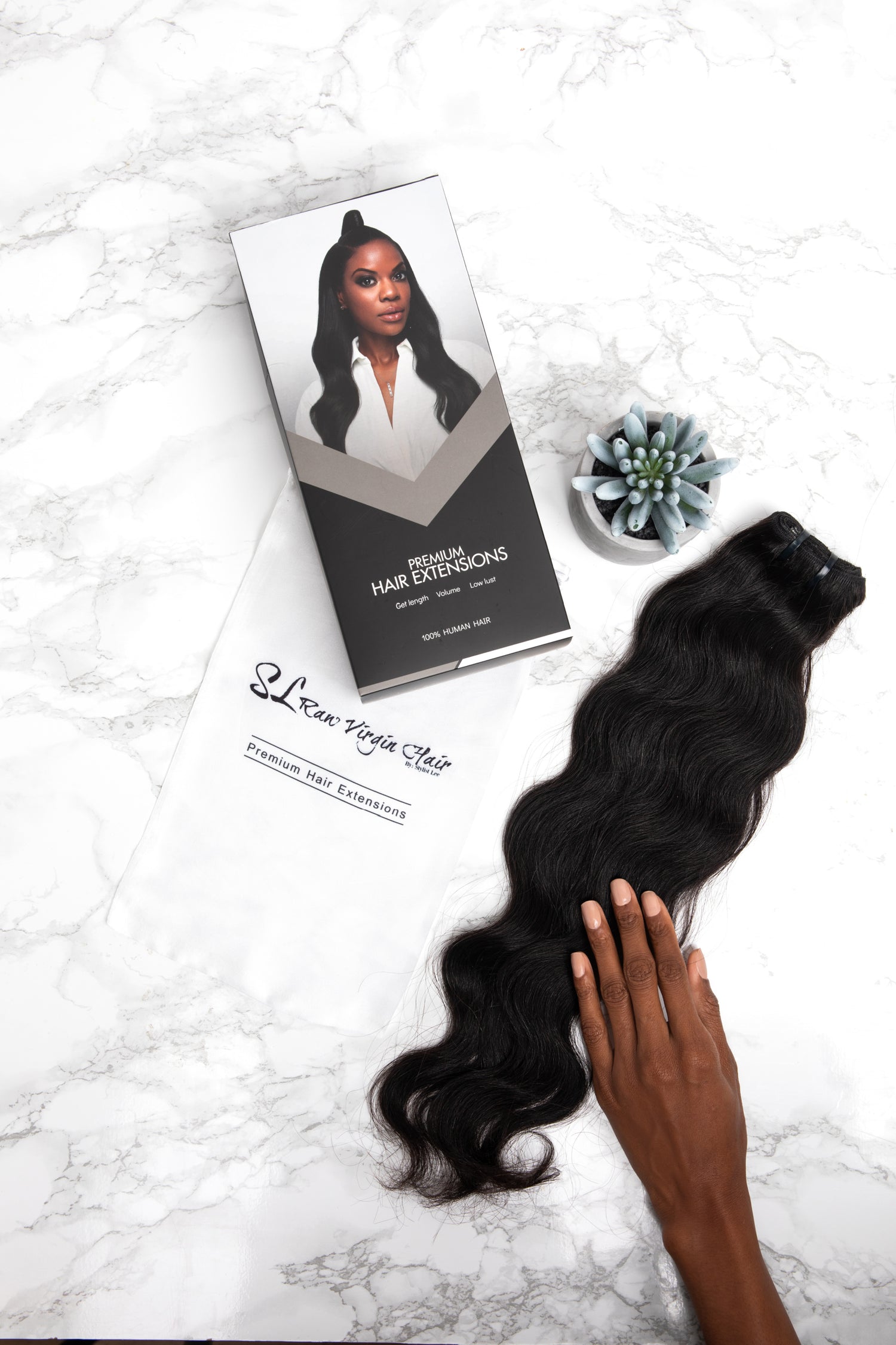 Image of True Authentic Raw Indian Virgin Wavy hair sold by SL Raw Virgin Hair Company