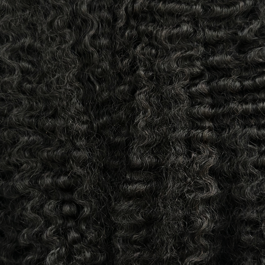Soft Kinky Curly 3B-3C Hair Texture Swatch - SL raw Virgin Hair