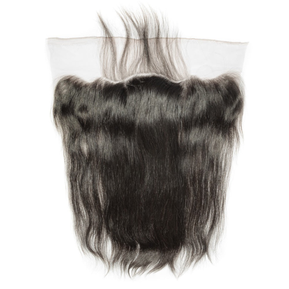 Raw straight hairHD Lace Frontal.