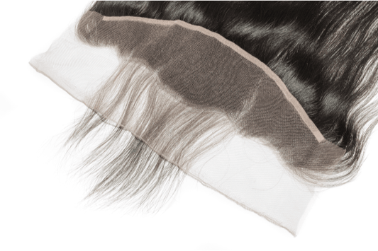 Natural Looking Raw Indian Wavy Hair Frontal for women. 13X4 HD Lace Frontal. Nice soft texture. Minimal frizz. Hair color #1B. Hair type 2A-2B. Weight 100 grams. Available in lengths 14”-18” inches