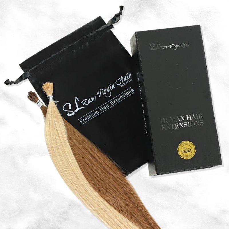Mix and match of Seamless remy straight I-tip hair extension for Microlinks