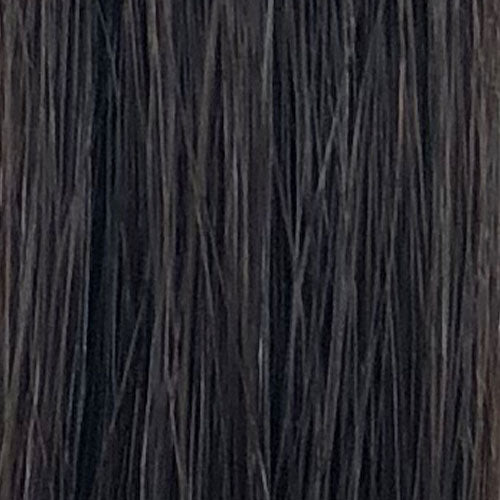 Natural black hair swatch