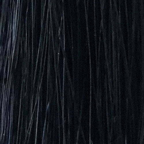 Jet black color swatch