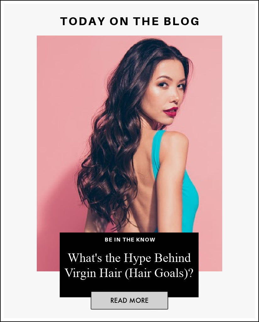What's the Hype Behind Virgin Hair Extensions (Hair Goals)? Blonde Hair women with Beach Waver 