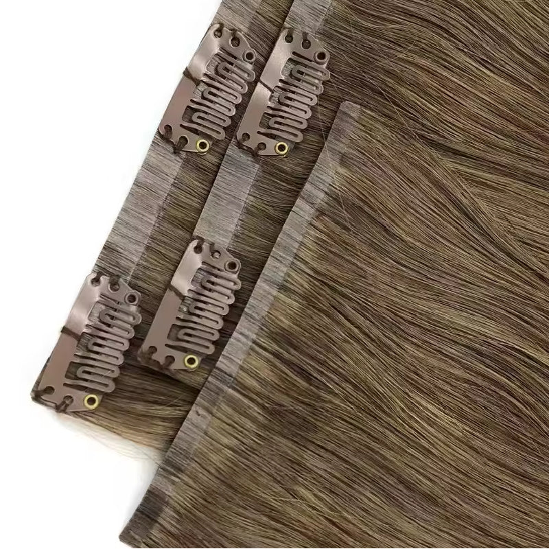 InvisiLuxe Seamless Clip in Hair Extensions by SL Raw Virgin Hair®
