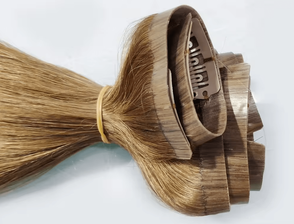 9 Set Clip-in Hair Extensions - SL Raw Virgin Hair LLC.