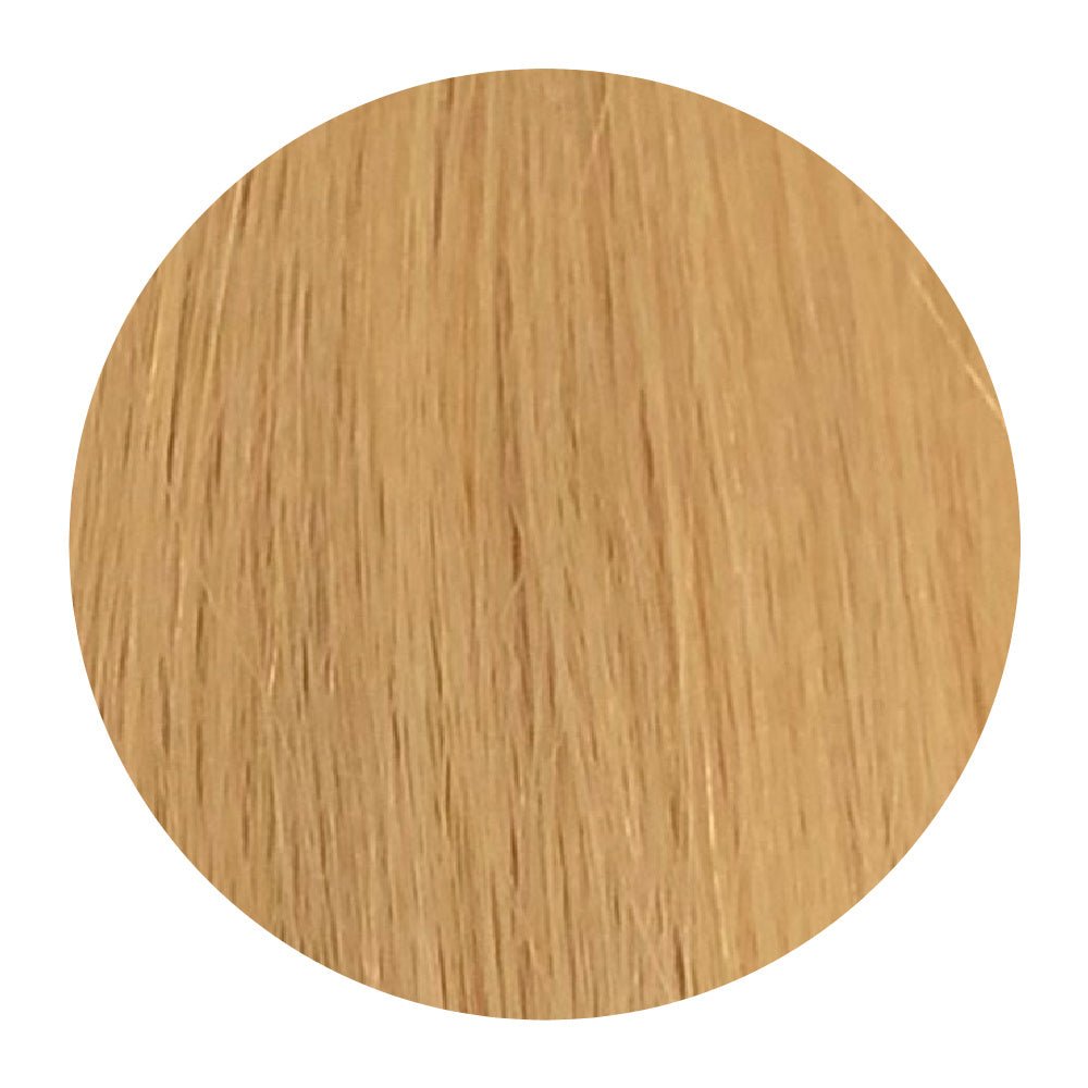 Light honey blonde seamless I-tip