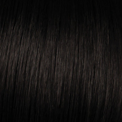 Color Natural black seamless I-tip