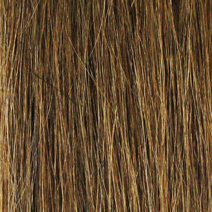 Extensions de cheveux raides I-Tip #6 brun doux de 20 pouces