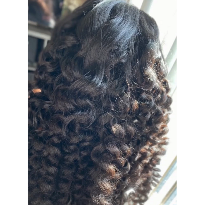 Après une transformation avec des extensions capillaires