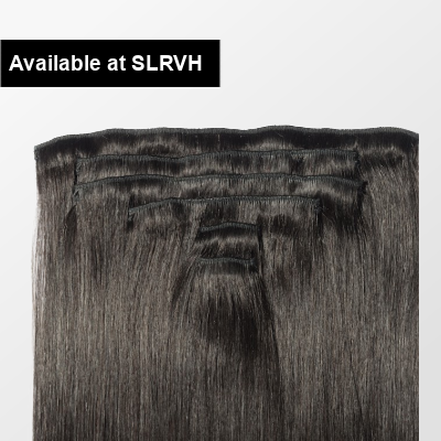 SL Raw Virgin Hair - Raw Indian Traditional clip-in hair extensions in raw natural wavy and raw curly textures, customizable in three lengths and available natural #1B color.