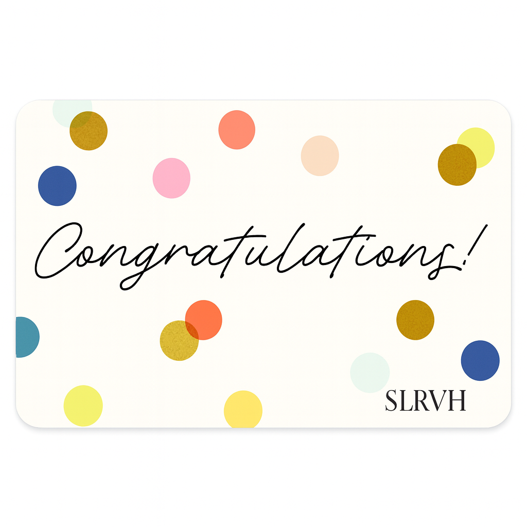 Congratulations Gift Card by SL Raw Virgin Hair