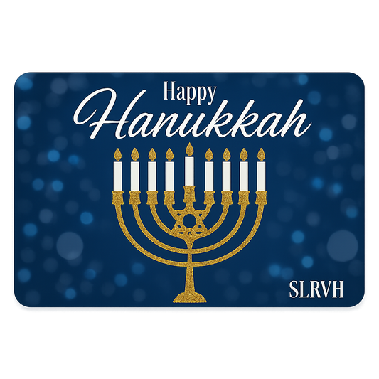 Hanukkah Gift Card by SL Raw Virgin Hair