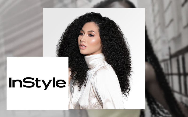 InStyle feature on curly hair extensions with LeAna McKnight sharing expert insight on selection, care, and seamless blending.