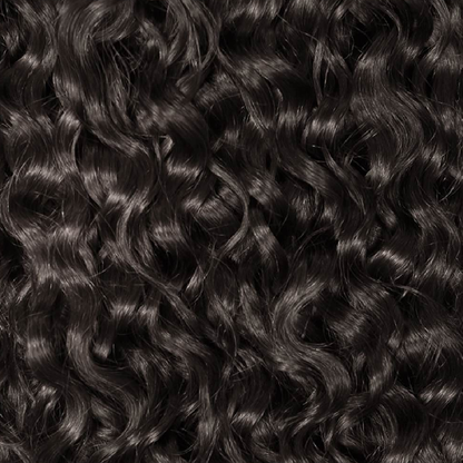 Kinky Curly Hair Extension Texture swatch for 3C-4A hair types 