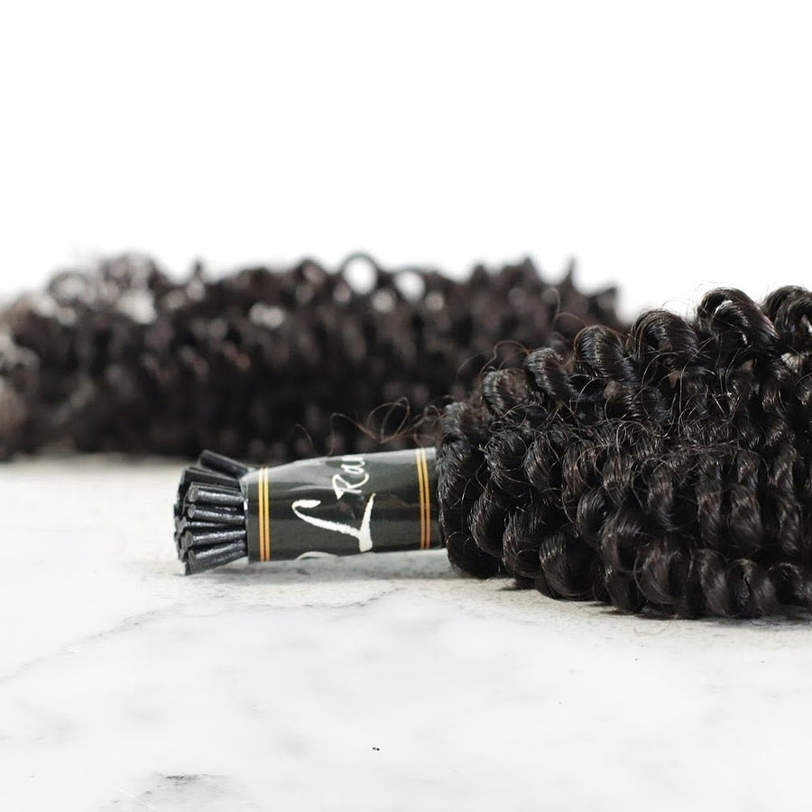 Kinky Curly I-Tip Hair