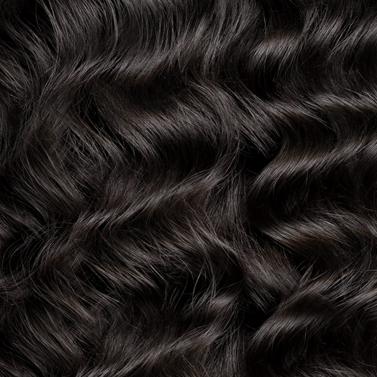 2C-3A Hair Texture Swatch of Lao Curly I-Tip 