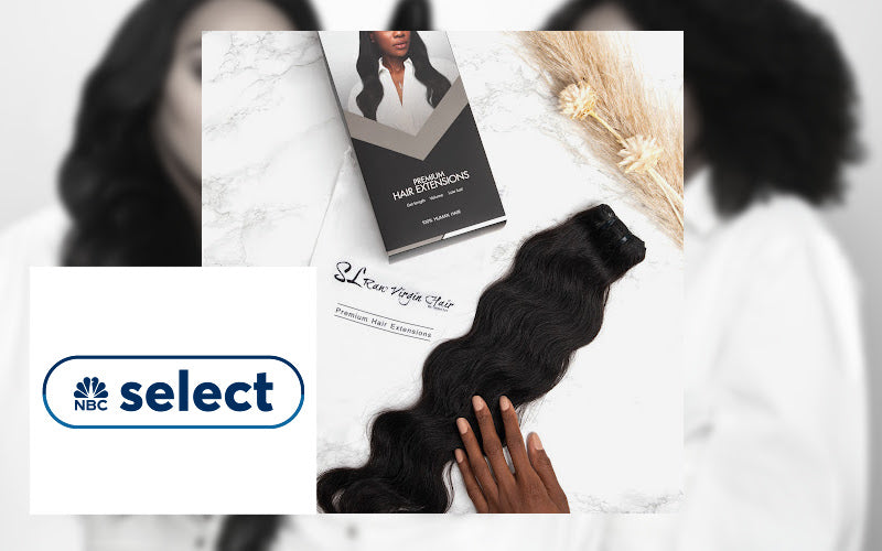 NBC Select list of women-owned brands featuring SL Raw Virgin Hair founder LeAna McKnight
