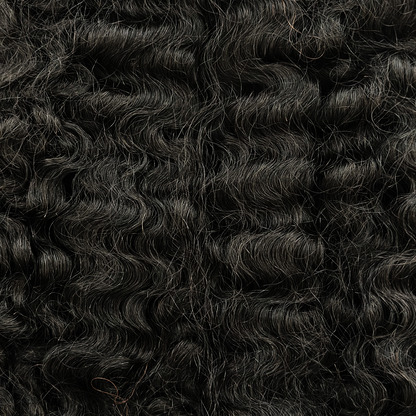 Raw BurmeseCurly 3A-3B Hair Texture Swatch - SL Raw vIrgin Hair 