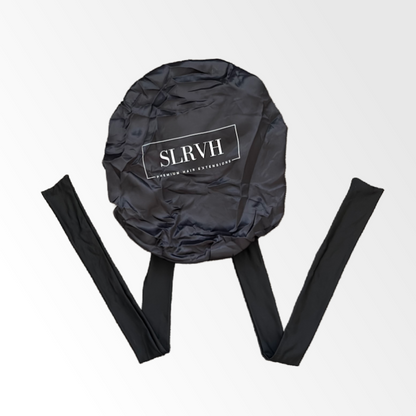 Night time satin hair bonnet
