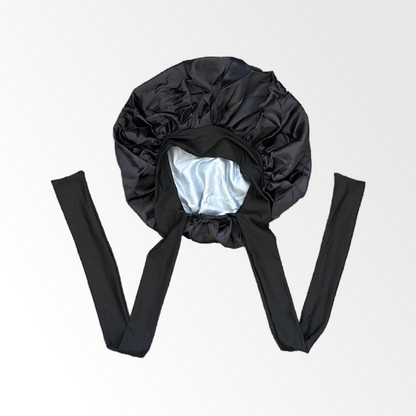  Night time satin hair bonnet