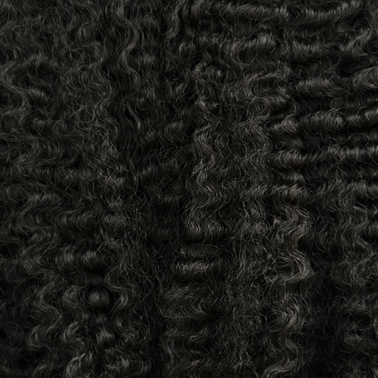 Soft Kinky Curly 3B-3C Hair Texture Swatch - SL raw Virgin Hair 
