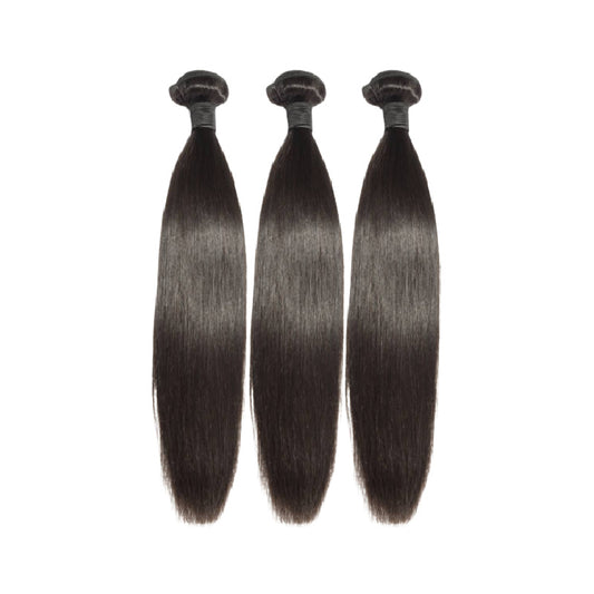 Budget friendly Affordable Brazilian Silky Straight deals offer (3) bundles per package sold by SL Raw Virgin hair. Lengths: 10" - 32" Grade: 7A Natural Human Hair Wefts: Machine Double Stitch Style: Silky Straight Bundles: Three Per Bundle Deal