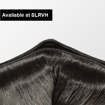 SL Raw Virgin Hair - Sew-in weft hair extensions in various textures like straight, wavy, curly, and kinky curly, requiring professional installation.