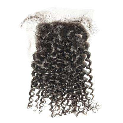 Kinky Curly hair extension - Lace closure -SL Raw Virgin Hair 