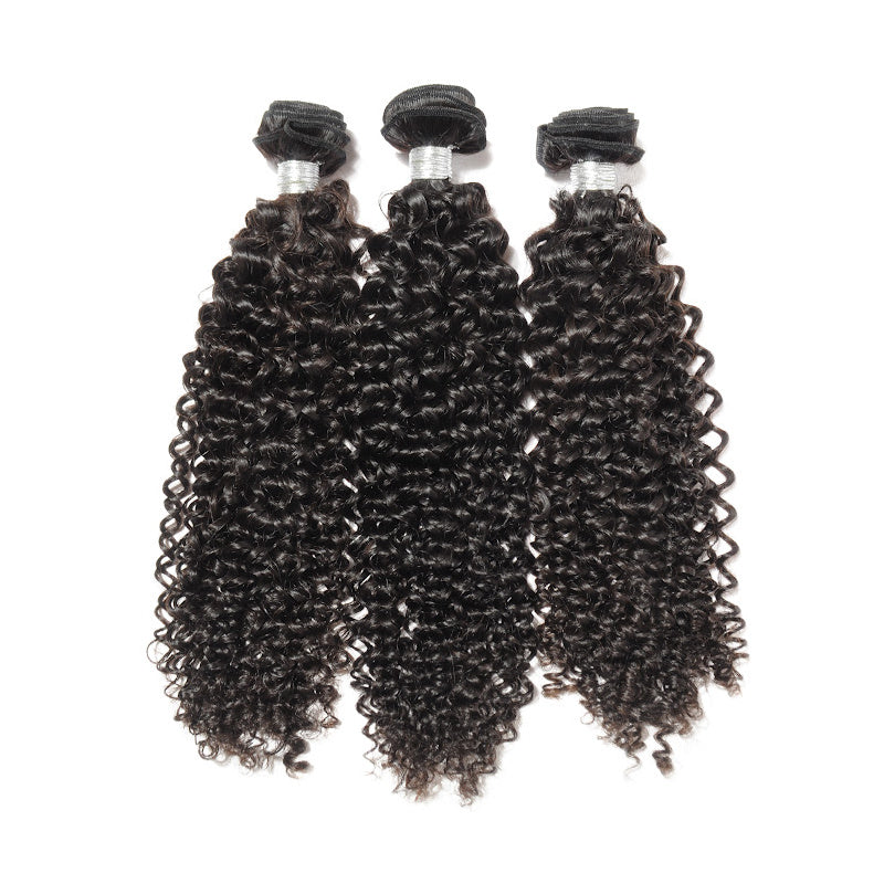 Affordable Brazilian Kinky Curly Bundle Deals offer (3) bundles per package sold by SL Raw Virgin hair. The hair extensions can be colored and styled to your desired look. Lengths: 10