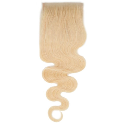 Blonde wavy lace closure