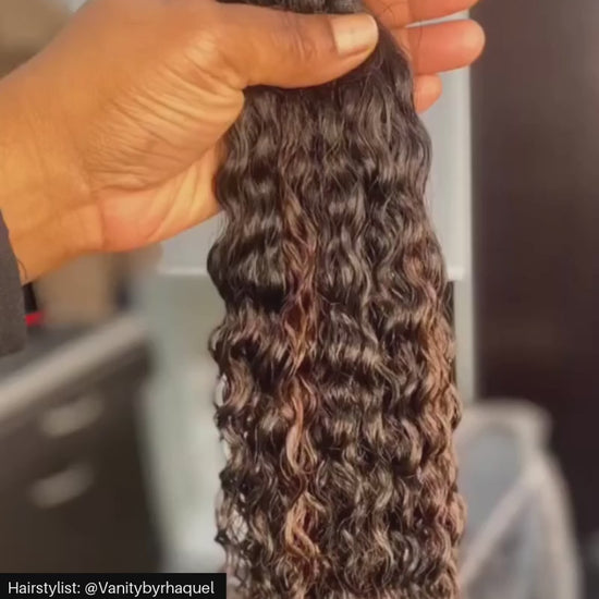 Video Hair transformation using Kinky Curly I-tip hair extensions.  I-tips was colored and reused 2X. Natural hair 4A-4B curl type.  Installed 150 i-tip links to allow a full natural hair movement. Hairstylist: Vanity Rhaquel