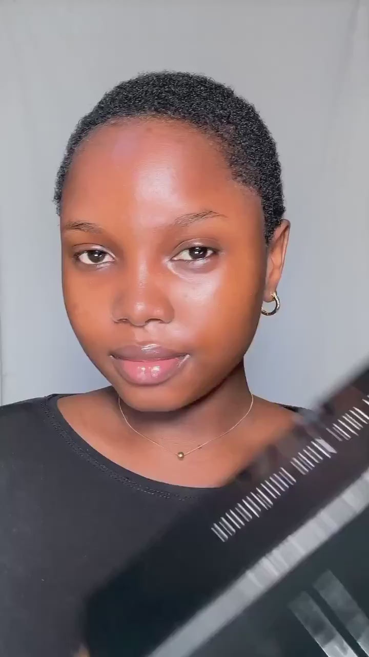 Video of SL Raw Girl Influencer Roffy Before and After Installing Fit and Go Kinky Straight Wig
