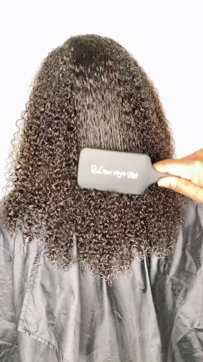 Video of Before and after Microlink Hair Extensions using Award-winning Kinky Curly I-tip by SL Raw Virgin Hair 