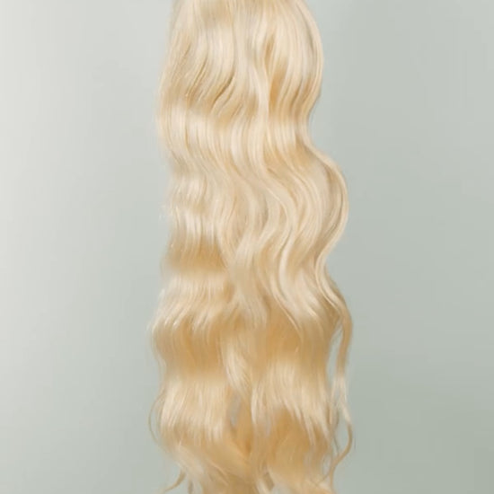 Blonde Human Hair Extensions by SL Raw Virgin Hair 