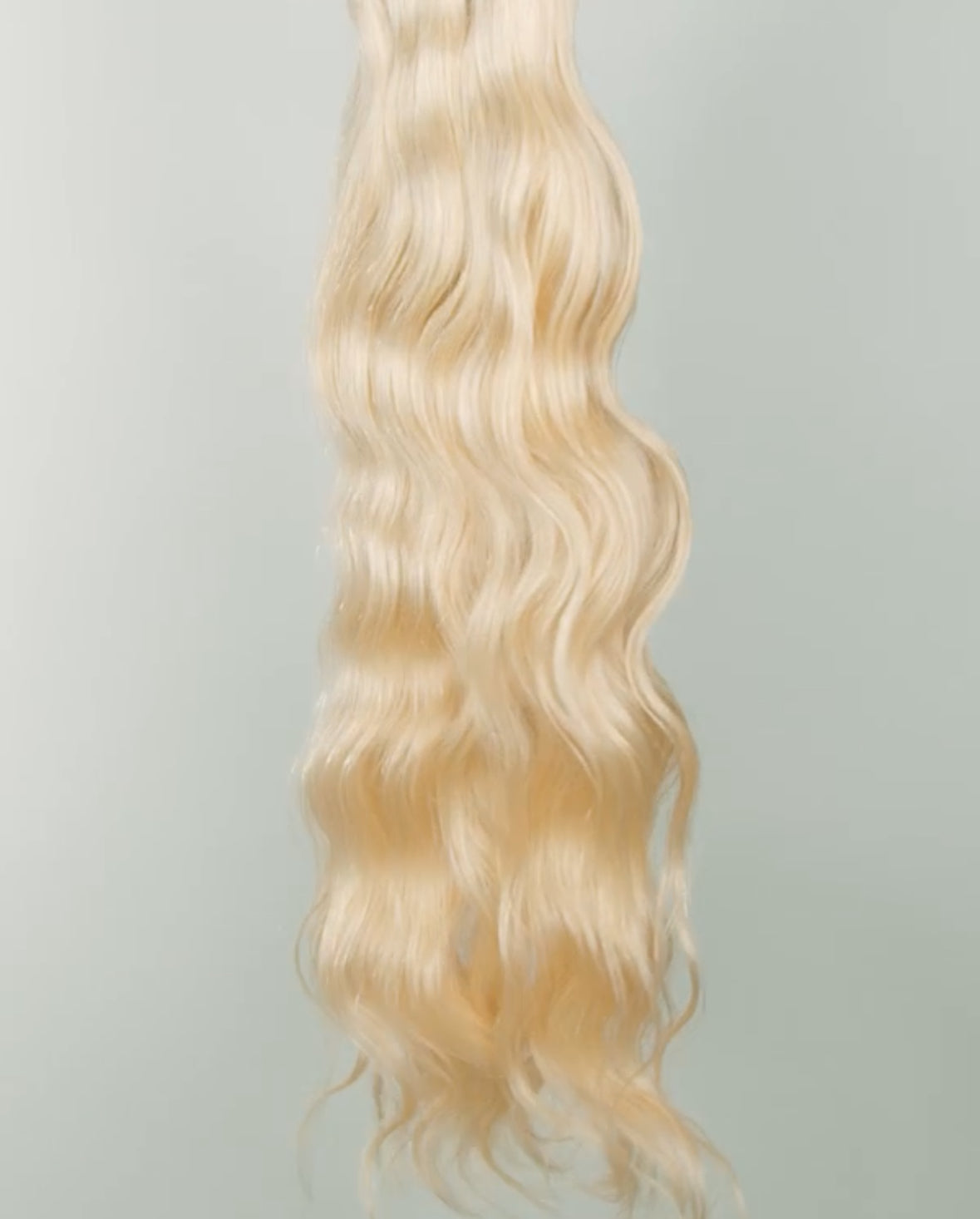 Blonde Human Hair Extensions by SL Raw Virgin Hair 