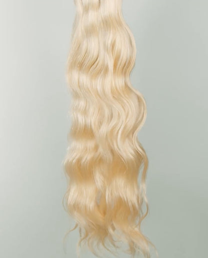 Blonde Human Hair Extensions by SL Raw Virgin Hair 