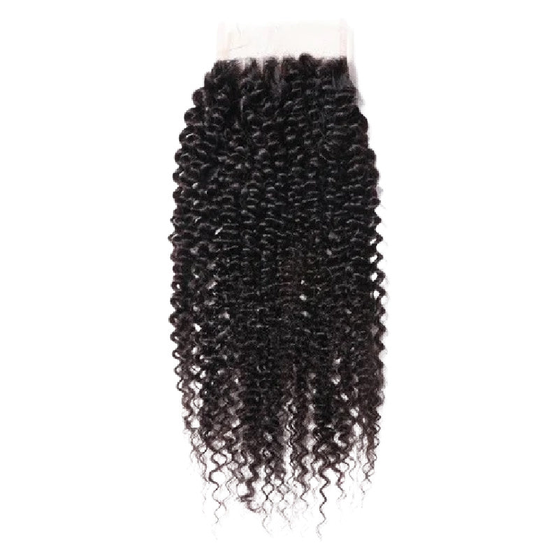 Afro kinky curly lace closure to match perfectly with the SL Raw Afro Kinky Curly Weft hair extensions. Perfect for protective styles 