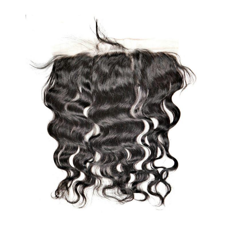 Display is SL Raw Virgin Hair free parting  HD 13x4 Malaysian Lace Frontal Body Wave. This is great for a protective style. 