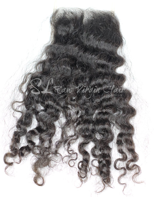 SL Raw Burmese Curly Lace Closure (PRE-ORDER)